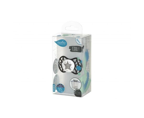 Пустышка Nuvita Air55 Cool 0m+ симметрическая (NV7065IB), изображение 3 Пустышка Nuvita Air55 Cool 0m+ симметрическая (NV7065IB), изображение 3