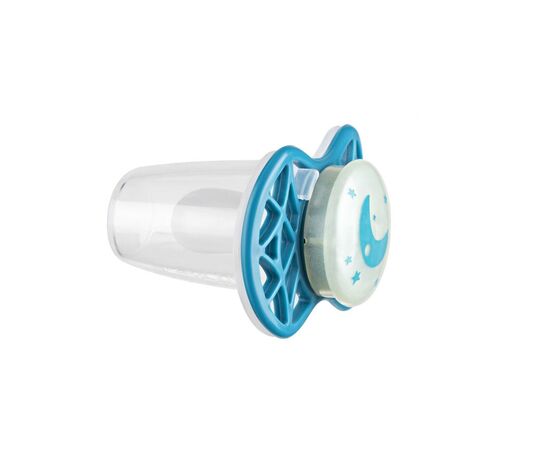 Пустышка Nuvita Air55 Cool 0m+ симметрическая (светящаяся в темноте) (NV7065GE), изображение 2 Пустышка Nuvita Air55 Cool 0m+ симметрическая (светящаяся в темноте) (NV7065GE), изображение 2