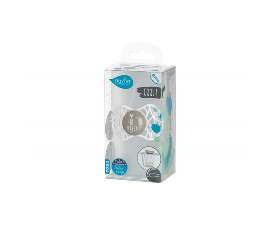 Пустышка Nuvita Air55 Cool 6m+ симметрическая (NV7085PG), изображение 3 Пустышка Nuvita Air55 Cool 6m+ симметрическая (NV7085PG), изображение 3