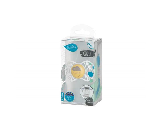 Пустышка Nuvita Air55 Cool 6m+ симметрическая (NV7085SC), изображение 3 Пустышка Nuvita Air55 Cool 6m+ симметрическая (NV7085SC), изображение 3