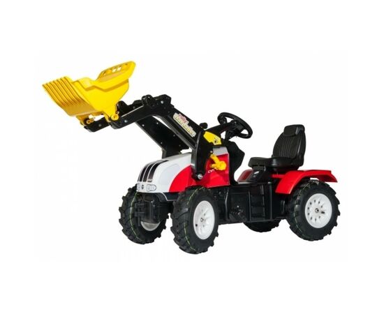 Веломобіль Rolly Toys rollyFarmtrac Steyr 6240 CVT червоно-жовтий (046331)