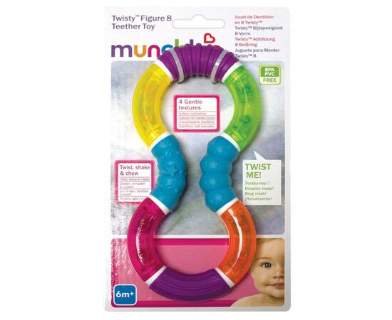 Прорізувач Munchkin Twisty Figure 8 (01132001), зображення 2 Прорізувач Munchkin Twisty Figure 8 (01132001), зображення 2