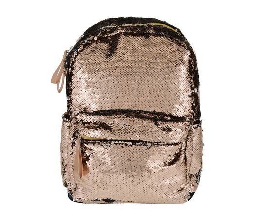 Рюкзак школьный Yes с пайетками GS-01 Gold (557676), изображение 3 Рюкзак школьный Yes с пайетками GS-01 Gold (557676), изображение 3