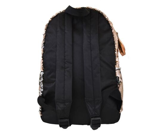 Рюкзак школьный Yes с пайетками GS-01 Gold (557676), изображение 5 Рюкзак школьный Yes с пайетками GS-01 Gold (557676), изображение 5