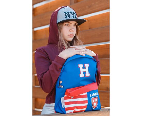 Рюкзак школьный Yes SP-15 Harvard blue (555040), изображение 9 Рюкзак школьный Yes SP-15 Harvard blue (555040), изображение 9