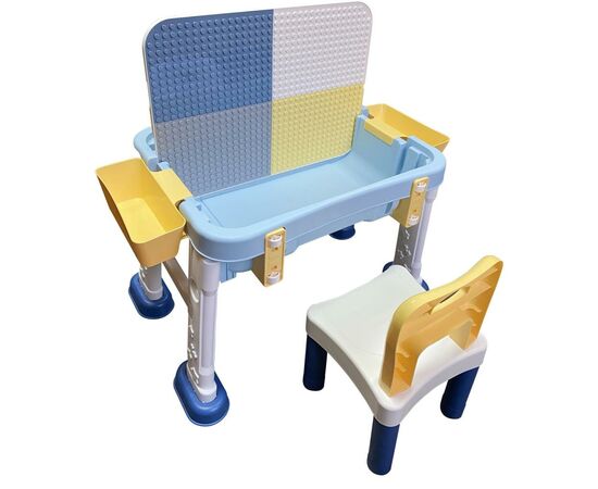 Детский стол Microlab Toys Конструктор Игровой Центр + 1 стул (GT-15), изображение 2 Детский стол Microlab Toys Конструктор Игровой Центр + 1 стул (GT-15), изображение 2