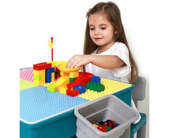 Детский стол Microlab Toys Конструктор Игровой Центр + 1 стул (GT-16), изображение 8 Детский стол Microlab Toys Конструктор Игровой Центр + 1 стул (GT-16), изображение 8