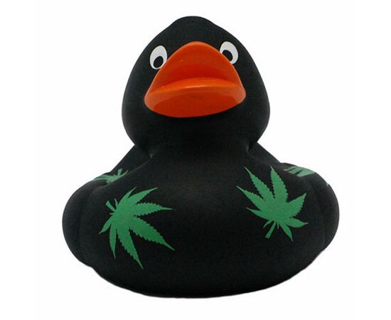 Іграшка для ванної LiLaLu Марихуана утка (L1051), зображення 3 Іграшка для ванної LiLaLu Марихуана утка (L1051), зображення 3