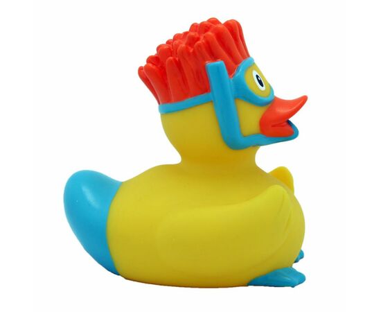Игрушка для ванной LiLaLu Аквалангистка утка (L1864), изображение 2 Игрушка для ванной LiLaLu Аквалангистка утка (L1864), изображение 2