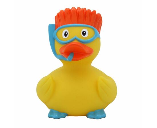 Игрушка для ванной LiLaLu Аквалангистка утка (L1864), изображение 3 Игрушка для ванной LiLaLu Аквалангистка утка (L1864), изображение 3