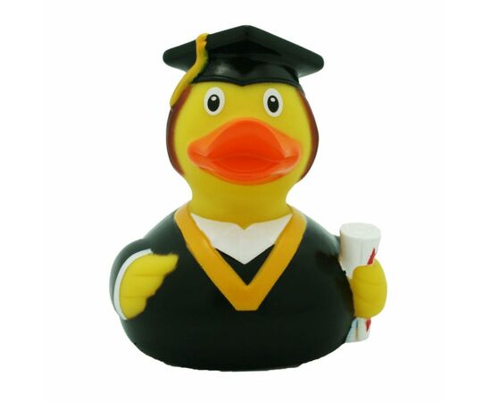 Игрушка для ванной LiLaLu Выпускник утка (L1887), изображение 3 Игрушка для ванной LiLaLu Выпускник утка (L1887), изображение 3