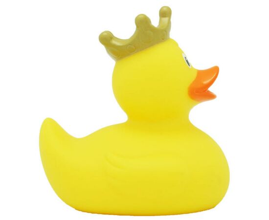 Игрушка для ванной LiLaLu Утка в короне желтая (L1925), изображение 2 Игрушка для ванной LiLaLu Утка в короне желтая (L1925), изображение 2