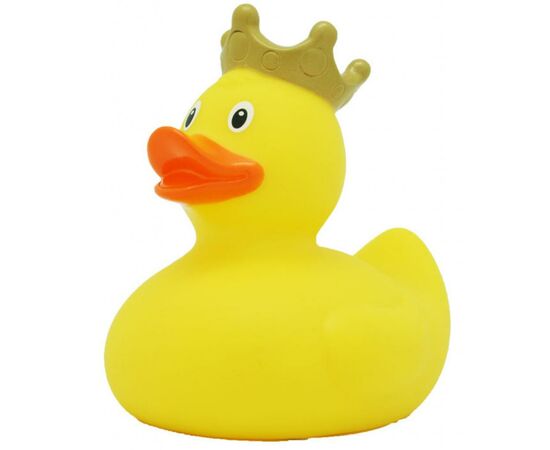 Игрушка для ванной LiLaLu Утка в короне желтая (L1925)