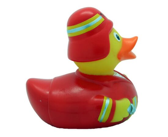 Игрушка для ванной LiLaLu Пожарный утка (L1828), изображение 3 Игрушка для ванной LiLaLu Пожарный утка (L1828), изображение 3