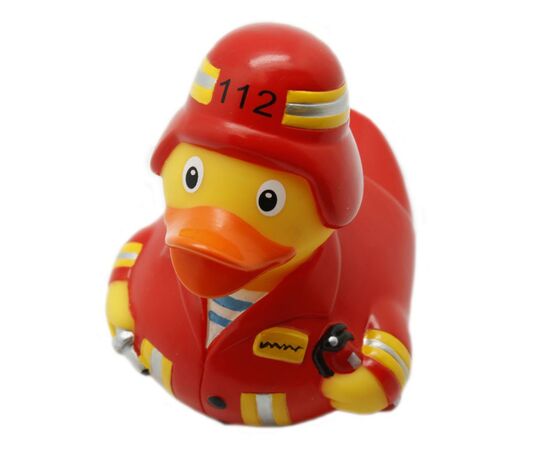 Игрушка для ванной LiLaLu Пожарный утка (L1828), изображение 5 Игрушка для ванной LiLaLu Пожарный утка (L1828), изображение 5