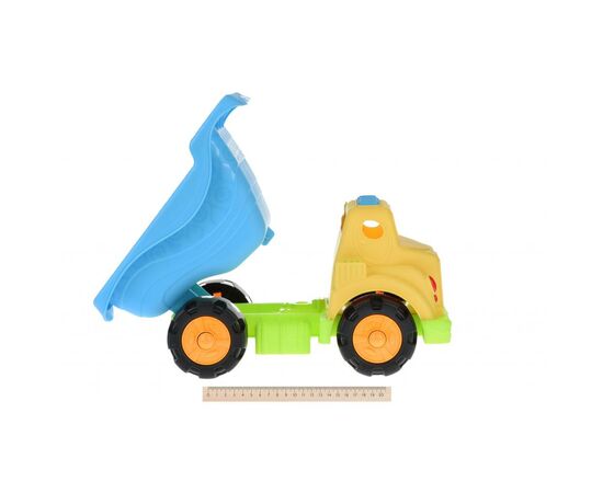 Игрушка для песка Same Toy 6 ед Грузовик Желтый (973Ut-2), изображение 2 Игрушка для песка Same Toy 6 ед Грузовик Желтый (973Ut-2), изображение 2