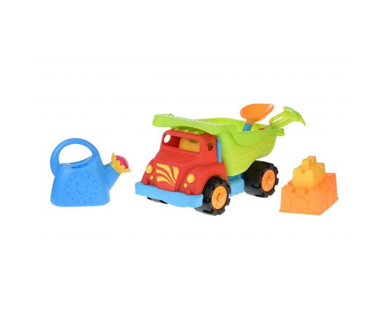 Іграшка для піску Same Toy 6 ед Грузовик красный (973Ut-1)