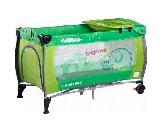 Детский манеж Caretero Medio Classic Green (19422)