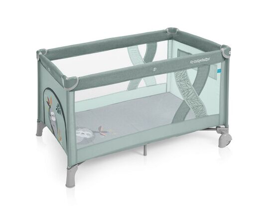 Дитячий манеж Baby Design Simple 04 Green (Simple 04 2019)
