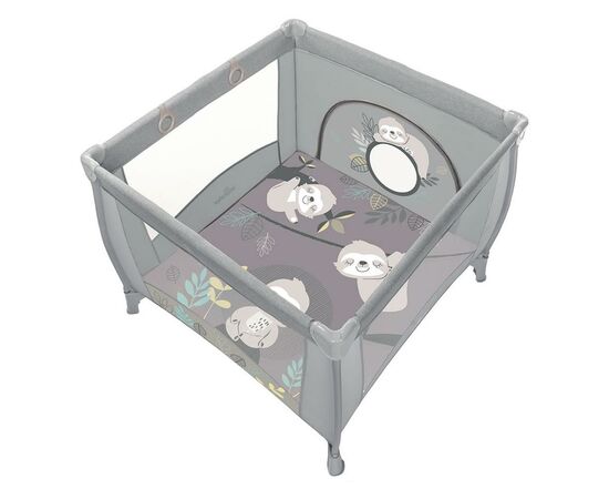 Дитячий манеж Baby Design Play Up 2020 07 Light Gray (202322)
