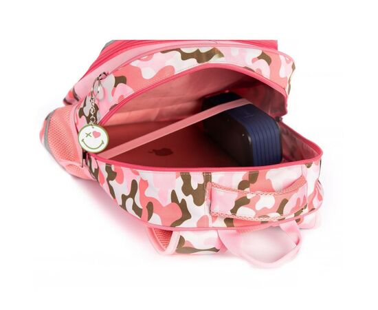 Рюкзак школьный Yes S-40 Smiley World military girl (558260), изображение 6 Рюкзак школьный Yes S-40 Smiley World military girl (558260), изображение 6