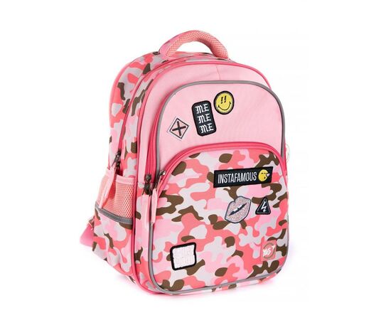 Рюкзак школьный Yes S-40 Smiley World military girl (558260)