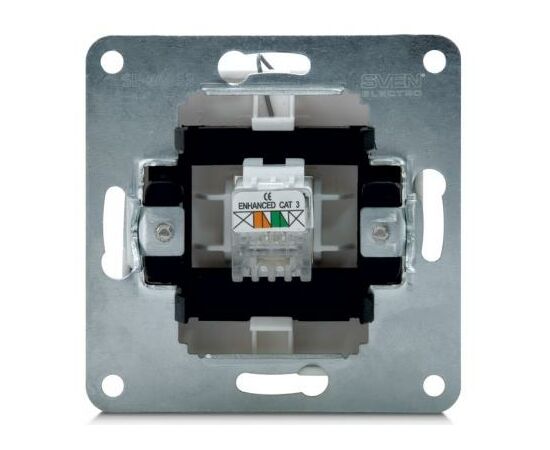 Телефонная розетка Sven SE-60033 white (7100013), изображение 3 Телефонная розетка Sven SE-60033 white (7100013), изображение 3