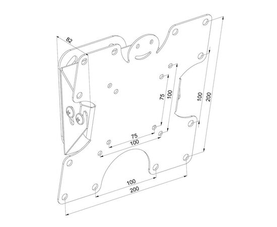 Кронштейн KSL WM225T, изображение 10 Кронштейн KSL WM225T, изображение 10