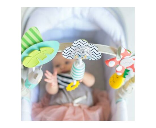 Игрушка на коляску Taf Toys Тропический оркестр (12135), изображение 4 Игрушка на коляску Taf Toys Тропический оркестр (12135), изображение 4