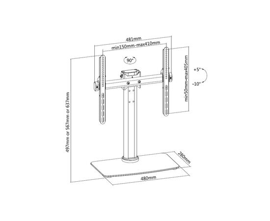 Кронштейн ITech KFG-2, изображение 3 Кронштейн ITech KFG-2, изображение 3