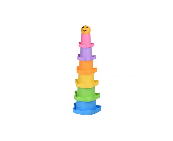 Іграшка для піску Same Toy Stacking cups 7ед (618-10Ut), зображення 4 Іграшка для піску Same Toy Stacking cups 7ед (618-10Ut), зображення 4