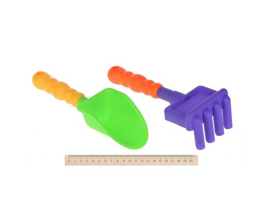 Іграшка для піску Same Toy с Воздушной вертушкой (зеленое ведро) 9 шт (HY-1206WUt-1), зображення 3