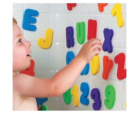 Іграшка для ванної Munchkin Літери та цифри (01110802), зображення 3 Іграшка для ванної Munchkin Літери та цифри (01110802), зображення 3