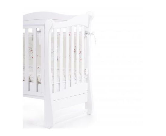 Кроватка Верес Соня ЛД-18 Белая (без ящика) (18.3.1.1.06), изображение 8 Кроватка Верес Соня ЛД-18 Белая (без ящика) (18.3.1.1.06), изображение 8