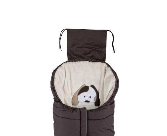 Зимний конверт Nuvita СUCCIOLI JUNIOR коричневый (NV9605CUCCIOLOJRTAUPE), изображение 3 Зимний конверт Nuvita СUCCIOLI JUNIOR коричневый (NV9605CUCCIOLOJRTAUPE), изображение 3