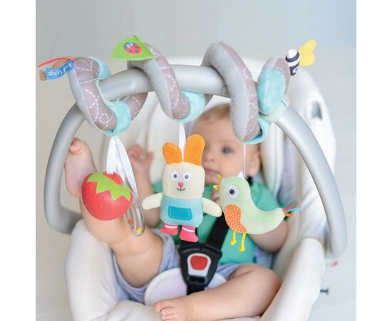 Игрушка на коляску Taf Toys спираль В садике (12105), изображение 3 Игрушка на коляску Taf Toys спираль В садике (12105), изображение 3