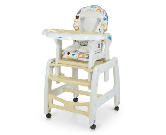 Стілець для годування Bambi M 1563 animal beige