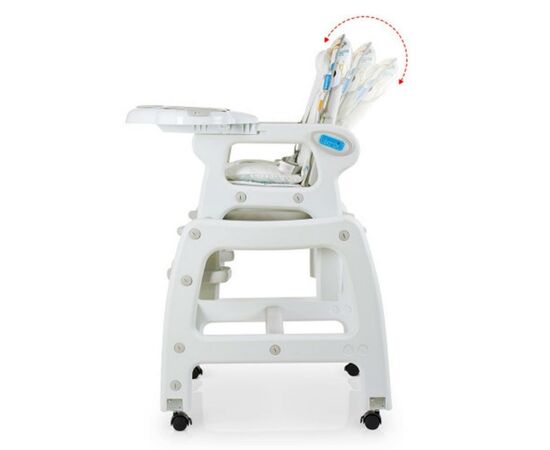 Стульчик для кормления Bambi M 1563 animal grey, изображение 2 Стульчик для кормления Bambi M 1563 animal grey, изображение 2