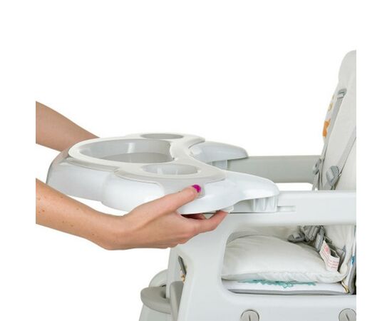 Стульчик для кормления Bambi M 1563 animal grey, изображение 5 Стульчик для кормления Bambi M 1563 animal grey, изображение 5