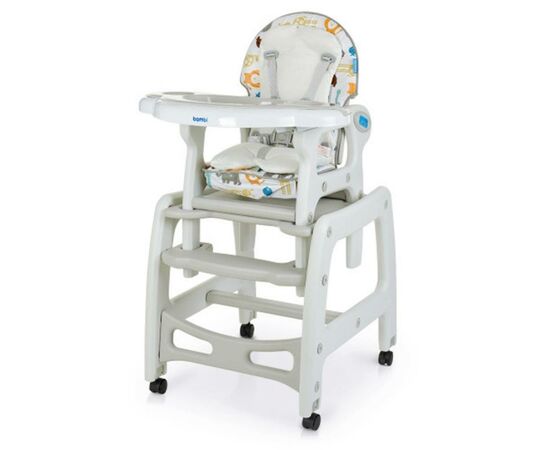 Стілець для годування Bambi M 1563 animal grey