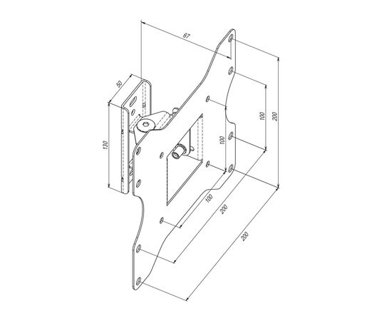 Кронштейн Simpler 25ET, изображение 2 Кронштейн Simpler 25ET, изображение 2