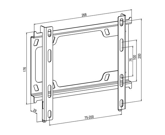 Кронштейн Simpler 28EP, изображение 2 Кронштейн Simpler 28EP, изображение 2