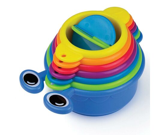 Игрушка для ванной Munchkin Пирамида-гусеница (011027), изображение 3 Игрушка для ванной Munchkin Пирамида-гусеница (011027), изображение 3