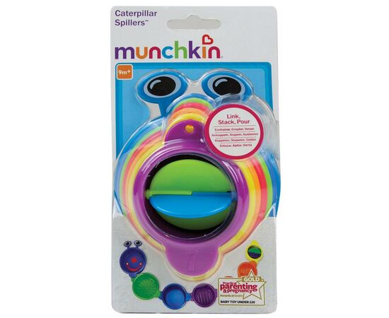 Игрушка для ванной Munchkin Пирамида-гусеница (011027), изображение 4 Игрушка для ванной Munchkin Пирамида-гусеница (011027), изображение 4