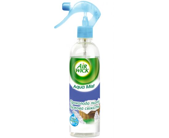 Освежитель воздуха Air Wick Aqua Mist Прохлада льна и Свежесть сирени 345 мл (4820108000407)