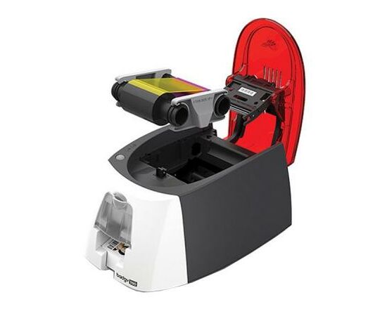 Принтер пластиковых карт Evolis Badgy200, односторонний (B22U0000RS), изображение 2 Принтер пластиковых карт Evolis Badgy200, односторонний (B22U0000RS), изображение 2