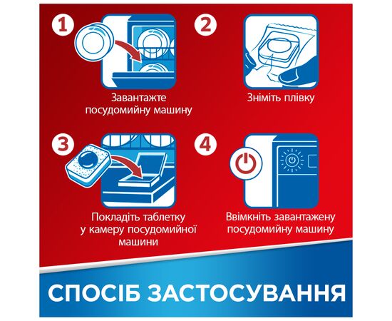 Таблетки для посудомийних машин Somat Classic 80 шт (9000101067392), зображення 7 Таблетки для посудомийних машин Somat Classic 80 шт (9000101067392), зображення 7