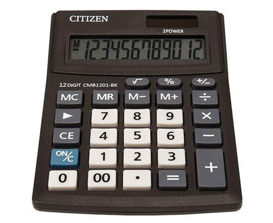Калькулятор Citizen CMB1201-BK, изображение 3 Калькулятор Citizen CMB1201-BK, изображение 3