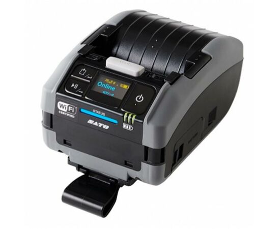 Принтер етикеток Sato PW208NX портативний, USB, Bluetooth, WLAN, Dispenser (WWPW2308G)