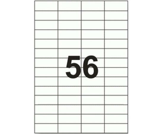 Етикетка самоклеюча Tama 52,2х21,2 (56 на листі) с/кл (100листів) (17799)